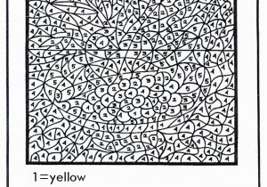 Number Coloring Pages 1 20 Pdf Difficult Color by Number