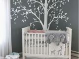 Nursery Wall Mural Stickers Tree Decal Huge White Tree Wall Decal Stickers Corner