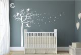 Nursery Wall Murals Uk Premium Fairy Stars & Moon Tree Quality Vinyl Matte Wall Decal