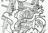 Nyc Coloring Pages for Kids All Ghosts In New York Unleashed In Ghostbusters Coloring