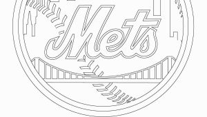 Nyc Coloring Pages for Kids New York Mets Logo Coloring Page From Mlb Category Select