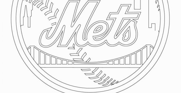 Nyc Coloring Pages for Kids New York Mets Logo Coloring Page From Mlb Category Select