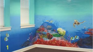 Ocean Mural Wall Decals the Barkalows Ocean Mural