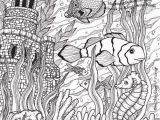 Ocean Scenes Coloring Pages Free Printable Adult Coloring Pages Color Pages