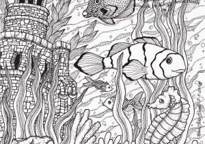 Ocean Scenes Coloring Pages Free Printable Adult Coloring Pages Color Pages