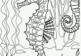 Ocean Scenes Coloring Pages Underwater Seahorse Coloring Page Adultcp Beachy Adult