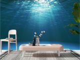 Ocean Wall Mural Wallpaper Details About 3d Dark Blue Ocean Surface Self Adhesive Wall Murals Bedroom Wallpaper Decor