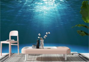 Ocean Wall Mural Wallpaper Details About 3d Dark Blue Ocean Surface Self Adhesive Wall Murals Bedroom Wallpaper Decor