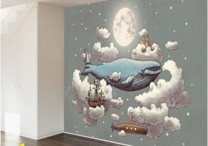 Ocean Wall Mural Wallpaper Ocean Meets Sky Wall Mural In 2019