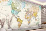 Office Wall Murals Wallpaper Custom Any Size Mural Wallpaper 3d Stereo World Map Fresco Living Room Fice Study Interior Decor Wallpaper Papel De Parede 3d Hd Wallpapers