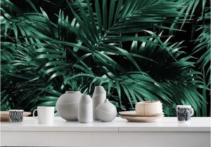 Office Wall Murals Wallpaper Tropical Palm Leaf Jungle 12 Wall Mural Wallpaper Patterns