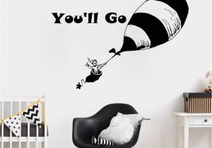 Oh the Places You Ll Go Wall Mural Us $7 97 Off 163x110cm Big Size Wall Stickr Quote Oh the Places You Ll Go Art Mural Wall Decals for Kids Room Vinyl Poster Baby Nursery Lc401 W