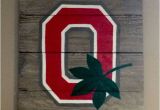 Ohio State Football Wall Murals Ohio State Buckeyes Pallet Wall Hanging by Ljspallets On