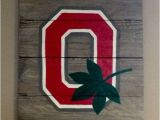 Ohio State Football Wall Murals Ohio State Buckeyes Pallet Wall Hanging by Ljspallets On