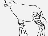 Okapi Coloring Page Verschiedene Bilder Färben Ausmalbilder Waldtiere