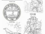 Oklahoma State Seal Coloring Page Idaho State Symbols Coloring Pages Idaho State Bird Coloring Page
