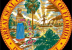 Oklahoma State Seal Coloring Page Seal Of Florida