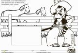 Oklahoma State University Coloring Pages Oklahoma Coloring Pages