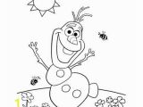 Olaf Frozen Coloring Pages Olaf S Summer Coloring Page