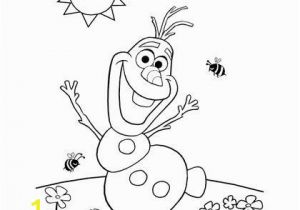 Olaf Frozen Coloring Pages Olaf S Summer Coloring Page
