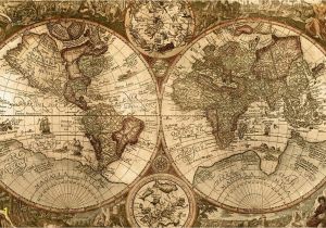 Old World Map Wall Mural Wallpapers for Vintage Map Wallpaper Hd