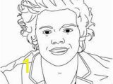 One Direction Coloring Pages Harry Styles Coloring Page Coloring Page Famous People