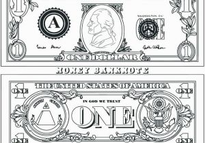 One Dollar Bill Coloring Page Coloring Pages Money Coin Coloring Pages Money Printable Also