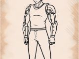 One Punch Man Coloring Pages Easy Draw for E Punch Man Anime Ios Application Version