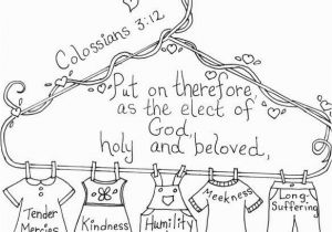 Open Bible Coloring Page Colossians 3 12 Bible Coloring Page