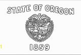 Oregon Flag Coloring Page oregon Flag Colouring Pages Football Pinterest