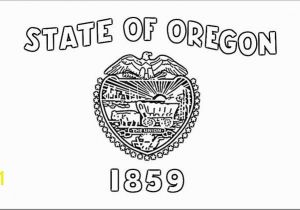 Oregon Flag Coloring Page oregon Flag Colouring Pages Football Pinterest