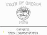Oregon Flag Coloring Page oregon State Flag Printable