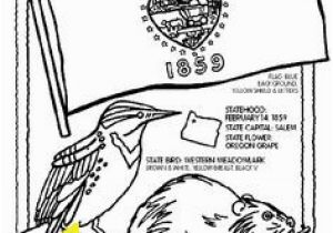 Oregon State Flag Coloring Page Colorado Coloring Page Crayola Website Has All the States with