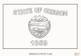 Oregon State Flag Coloring Page oregon Flag Coloring Page Best State Flags the Printable Coloring