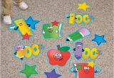 Oriental Trading Wall Murals 100th Day Of School Floor Clings