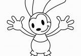 Oswald the Lucky Rabbit Coloring Pages Coloring Page Oswald