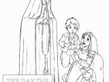 Our Lady Of Fatima Coloring Page Our Lady Of Fatima Coloring Books Entertain