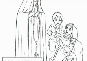 Our Lady Of Fatima Coloring Page Our Lady Of Fatima Coloring Books Entertain