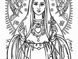 Our Lady Of Fatima Coloring Page Our Lady Of Fatima Coloring Page