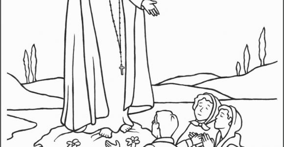 Our Lady Of Fatima Coloring Page Our Lady Of Fatima Coloring Page thecatholickid