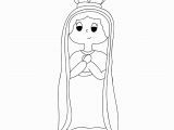 Our Lady Of Fatima Coloring Page Our Lady Of Fatima My Catholic Kids