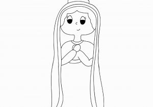 Our Lady Of Fatima Coloring Page Our Lady Of Fatima My Catholic Kids