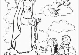 Our Lady Of Fatima Coloring Page Pin On Catholic Kids Crafts