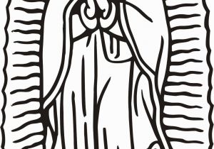 Our Lady Of Guadalupe Coloring Page Our Lady Guadalupe Coloring Page at Getcolorings