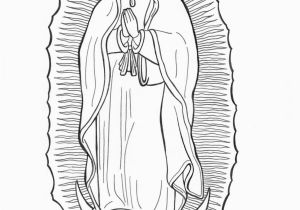 Our Lady Of Guadalupe Coloring Page Our Lady Guadalupe Coloring Page Coloring Home
