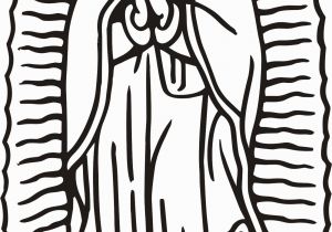 Our Lady Of Guadalupe Coloring Page Our Lady Guadalupe Coloring Page Coloring Home