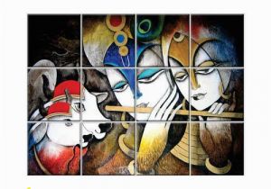 Outdoor Ceramic Tile Murals Tiles Radha Krishna Wall Tiles Nish Manufacturer From Allahabad