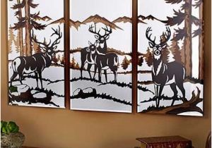 Outdoor Wildlife Wall Murals 3 Pc Wildlife Mirrors