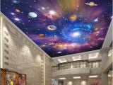 Outer Space Ceiling Murals 3d Galaxy Stars Universe Wallpaper for Ceiling or Wall Planet