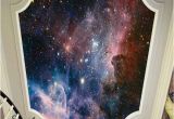 Outer Space Ceiling Murals 3d Nebula Outer Space Universe Wallpaper Full Wall Mural